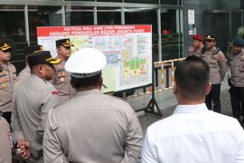 Polisi kerahkan sebanyak 1.082 personel amankan unjuk rasa sidang Hasto