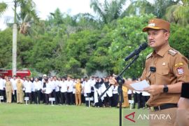 Wali Kota Tanjungbalai pimpin apel gabungan tenaga Non ASN database