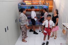 Kegiatan di hari pertama Sekolah Rakyat di Bali