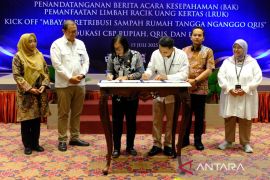 PLTSa Putri Cempo manfaatkan limbah racik uang kertas sebagai bahan bakar