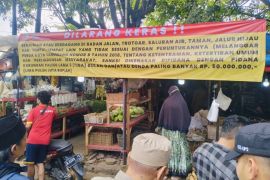 Jalan kawasan Pasar Lembang Ciledug ditata ulang demi bebas PKL