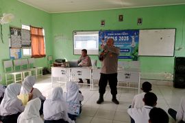 Polres Bangka Selatan edukasi bahaya narkoba dan kenakalan remaja ke pelajar