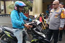 Polres Serang serahkan belasan motor hasil curian