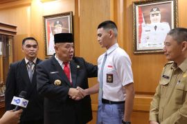 Gubernur Hidayat Arsani motivasi calon Paskribraka Nasional asal Babel