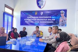 Satlantas Batang Hari tindak aksi balap liar