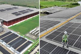 Satu dari empat liter cat Mowilex diproduksi energi surya