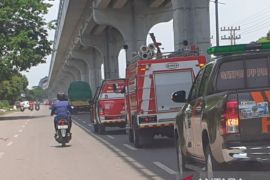 Pemkot Palembang siagakan petugas pos pemadam kebakaran di kecamatan