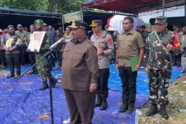 Kapolres: Pemakaman Bupati Nduga berlangsung lancar dan aman