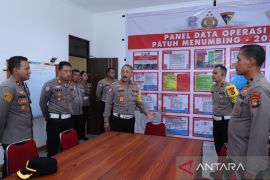 Dirlantas Polda Babel pantau pelaksanaan operasi di Polres Belitung