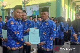Kemenag Pamekasan lakukan penguatan antikorupsi dengan pola transparan