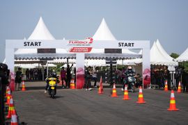 Peserta antusias ikuti ajang Pertamax Turbo Drag Fest 2025