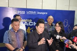 Terkait performa timnas, Ketum Erick siap terima kritik dan hujatan