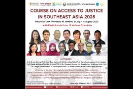 Kursus internasional FH Unej kampanyekan peningkatan akses keadilan