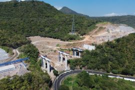 Progres pembangunan ruas Tol Probowangi