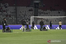 PSSI konfirmasi rumput SUGBK belum perlu diperbaiki