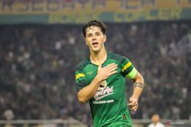 Persebaya unggul 1-0 atas PSS Sleman dalam laga "Team Launching Game"