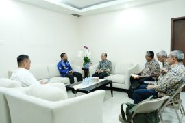 Gubernur Sulsel temui Dirjen KemenPU usulkan percepatan perbaikan irigasi