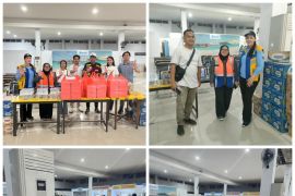 Bantuan konsumsi mulai disalurkan di Pelabuhan Manado