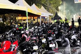 Puluhan pengendara ditilang cegah balap liar malam hari di Banjarmasin
