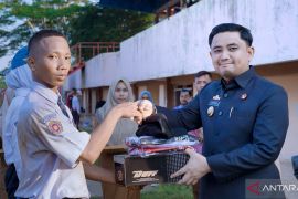 Wakil Wali Kota Metro tinjau latihan Capaska