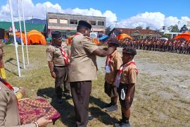 Pemkab Jayawijaya mendorong jambore pramuka asah karakter generasi muda