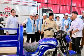 Prabowo cerita soal Menkeu Sri Mulyani yang stres tiap kali dipanggil