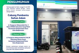 Bank Kalsel relokasi KCP Sultan Adam tingkatkan layanan nasabah