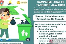 RSUD Zainal Umar Sidiki terapkan "SERASA" wujudkan ramah lingkungan