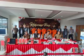 Polda Babel tetapkan 3 tersangka dan 2 penadah kasus pencurian alkes ventilator RSUP