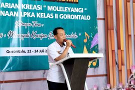 LPKA Gorontalo gelar pembinaan kepribadian melalui seni tari
