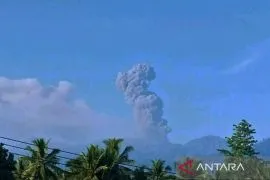 Mount Dukono erupts again, spews ash 3,000 meters high