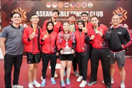 Klub tenis meja Arwana Jaya raih gelar di kejuaraan antarklub ASEAN