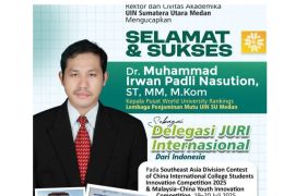 Dosen UINSU Medan dipercaya jadi juri internasional di Malaysia