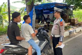 Polda Aceh tegur 1.153 pelanggar lalu lintas pada operasi patuh