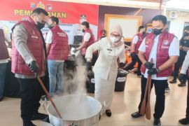 Polhukam kemarin dari pemusnahan sabu hingga pencegahan korupsi