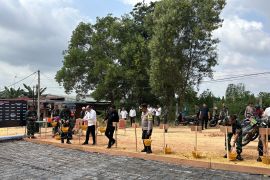 Program TMMD ke-125 Kodim Batam bangun fasilitas jalan hingga selokan