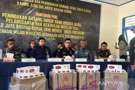 DJBC tindak peredaran rokok impor tanpa izin di Sangihe Sulut