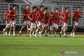 Susunan pemain timnas Indonesia U-23: Jens Raven di plot ujung tombak
