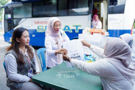 Semarak HUT Ke-49, Mobil Sehat PT Timah berikan pelayanan kesehatan gratis di Bangka