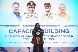 Pemprov-Sulteng gelar pelatihan perkuat kepemimpinan pejabat daerah