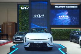 Kia EV4 perdana muncul ke publik di GIIAS 2025