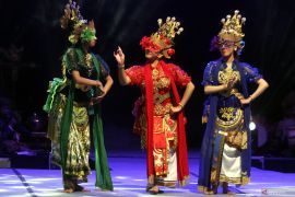 Pagelaran sendratari topeng malangan Panji In Love