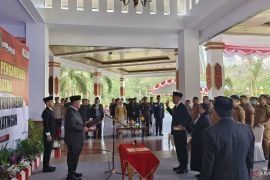 Christian Rain resmi dilantik sebagai Pj Sekda Katingan