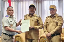 Pemkab Jayapura-BPN Papua memperkuat sinergi selesaikan aset daerah