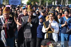 Gubernur Sumut  janji bangun infrastruktur di Pakpak Bharat