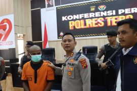 Polres Tebo Jambi ungkap pelaku  pembunuhan warga Rimbo Bujang