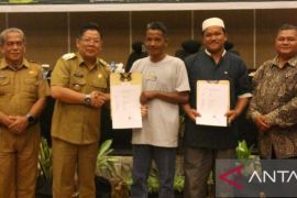 Bangka Tengah sosialisasikan pendataan kebun sawit rakyat lewat STDB