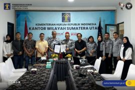 Kemenkum Sumut gelar rapat  harmonisasi Ranperda Nias Barat