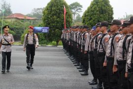Sebanyak 87 calon bintara Polri ikuti pendidikan di SPN Polda Bengkulu