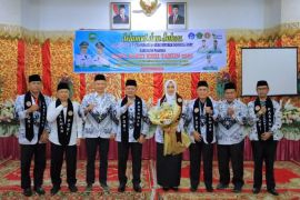 Bupati Welly Suhery minta sinergi PGRI tingkatkan kualitas pendidikan di Pasaman